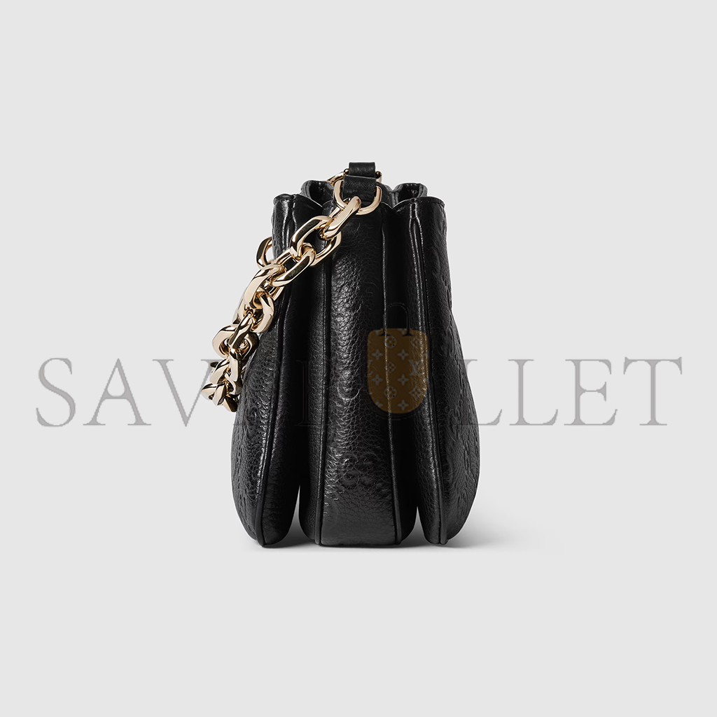 GUCCI GG EMBLEM SMALL SHOULDER BAG 815263 (29*17*10cm) GUCCI GG EMBLEM SMALL SHOULDER BAG 815263 (29*17*10cm)